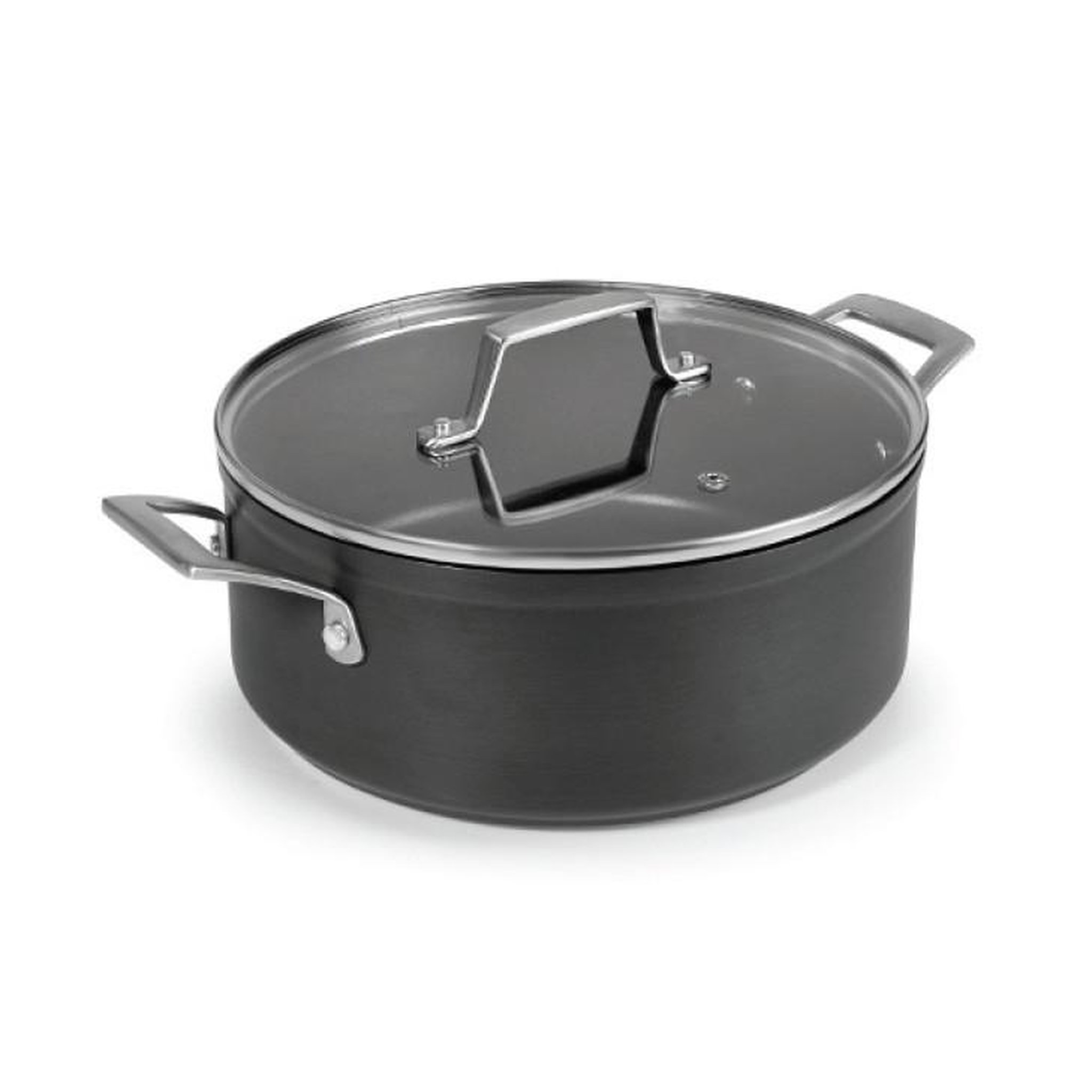 Lacor Faitout aluminium 28cm avec couvercle - 48028