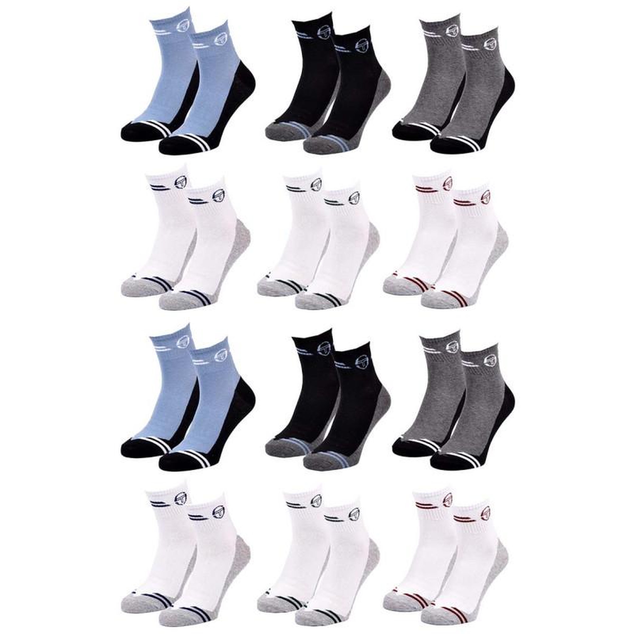 Voir la diapositive 2 : SERGIO TACCHINI Chaussettes SERGIO TACCHINI QUARTER