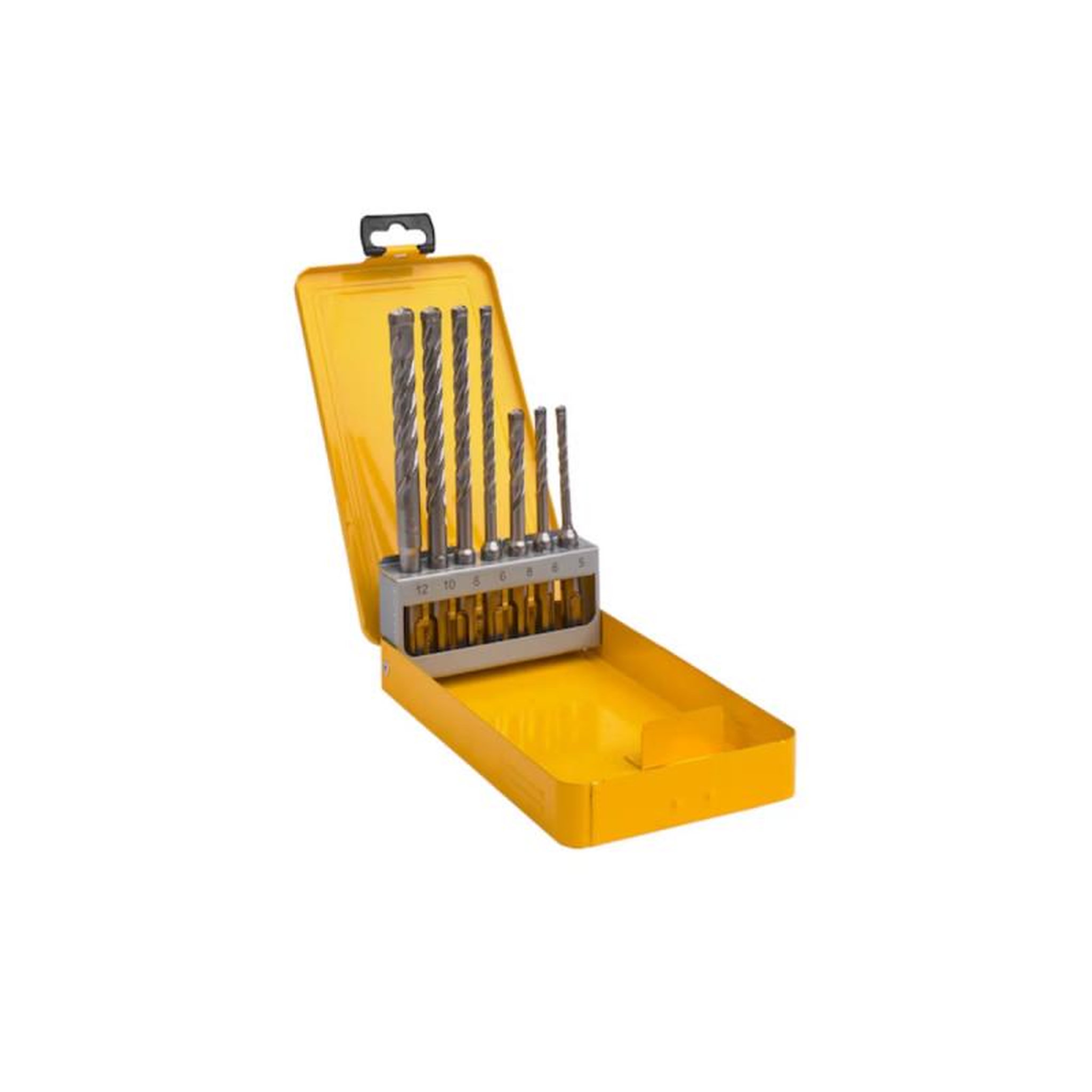 Dewalt Coffret 7 forets 4 taillants SDS-Max XLR DEWALT - 5-12 mm