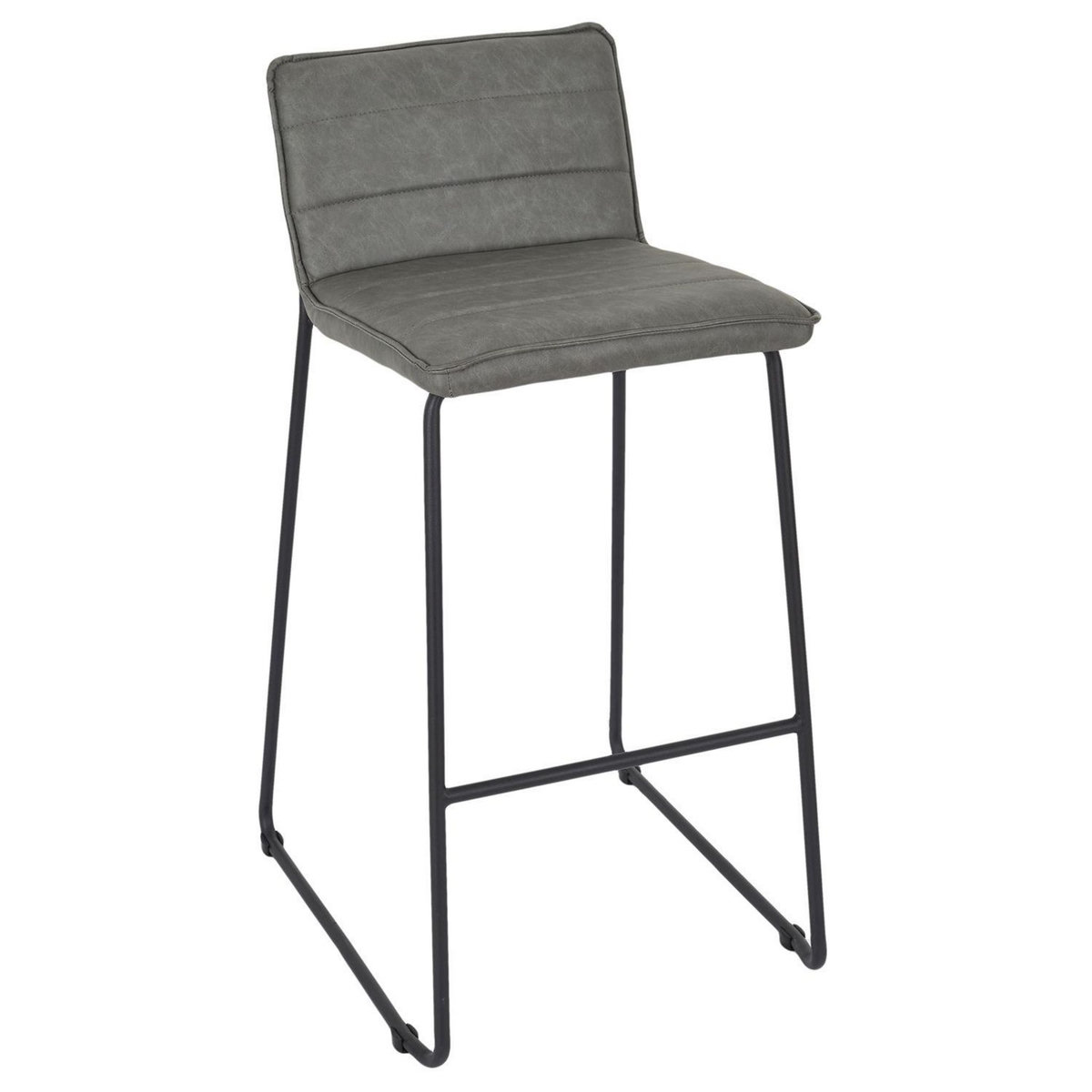 The Home Deco Factory Lot 2 Chaises de bar modèle Warren