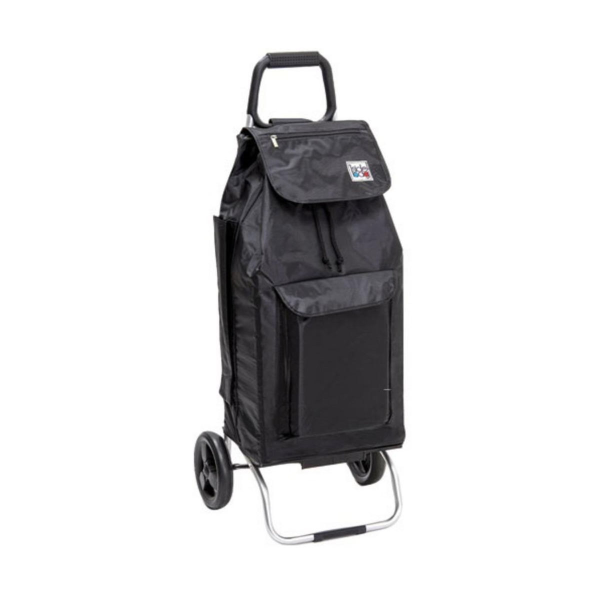 Sidebag Poussette de marché 2 roues noir - 8212-350