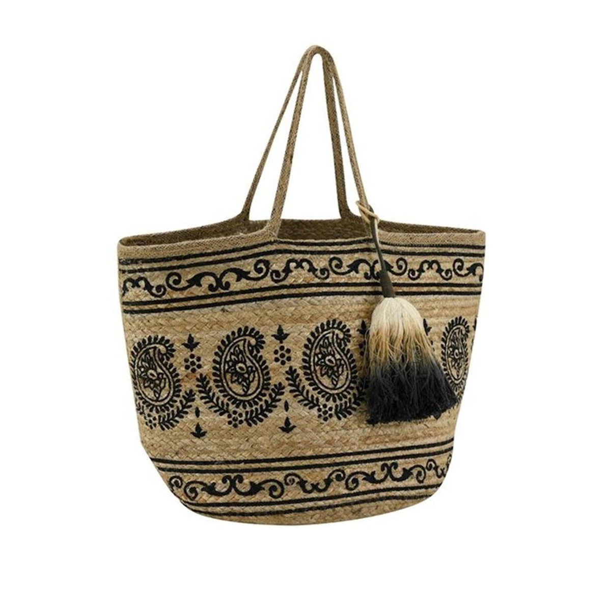 Aubry gaspard Sac jute indie naturelle 50x30 - SFA3680