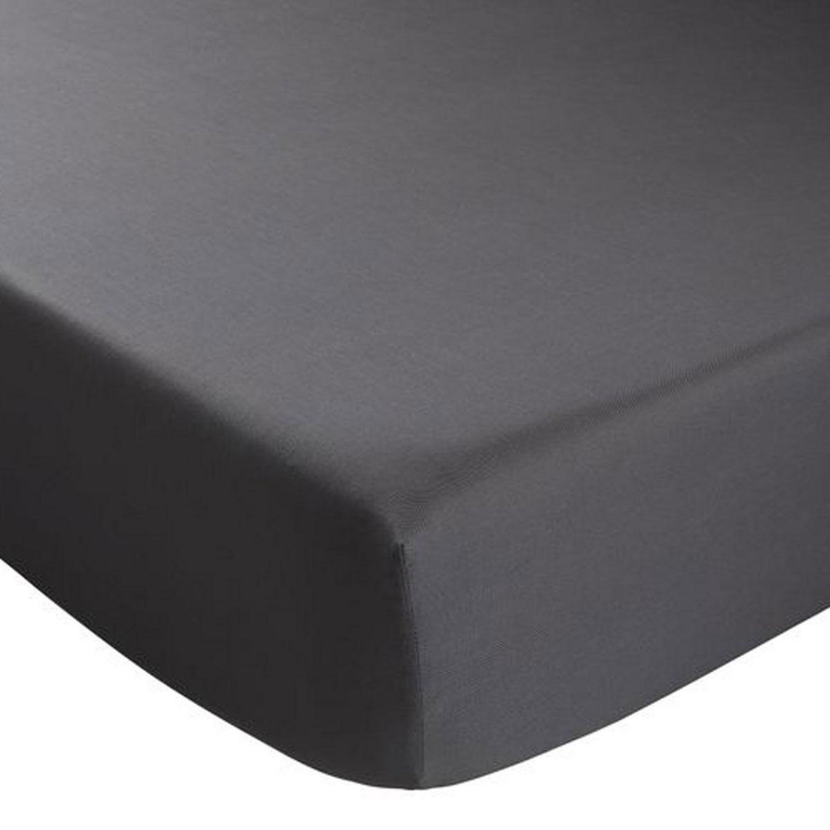 DODO Drap housse Coton Antibactérien Anthracite