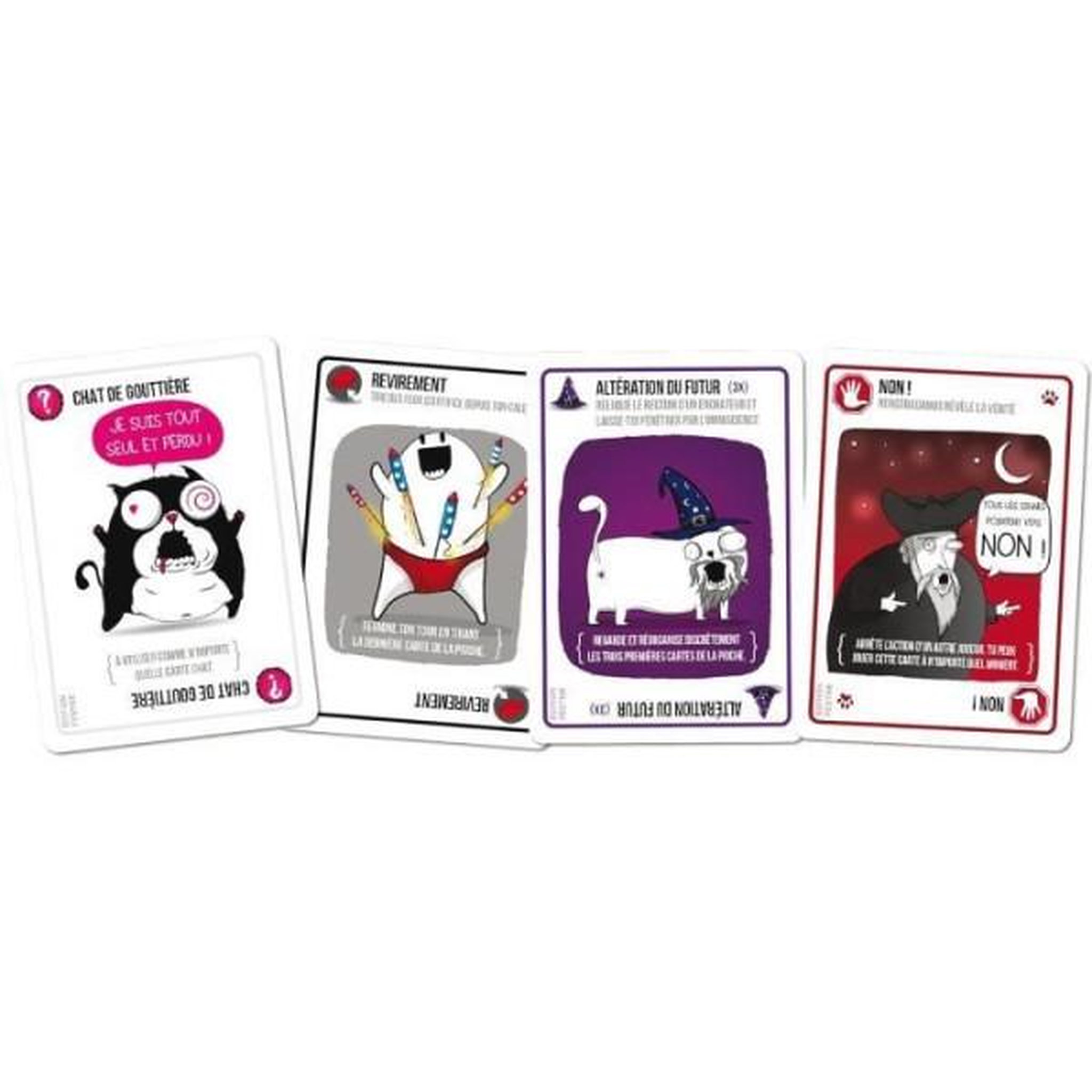 Voir la diapositive 4 : Asmodee Jeu d'ambiance Asmodee Exploding Kittens Party Pack Edition