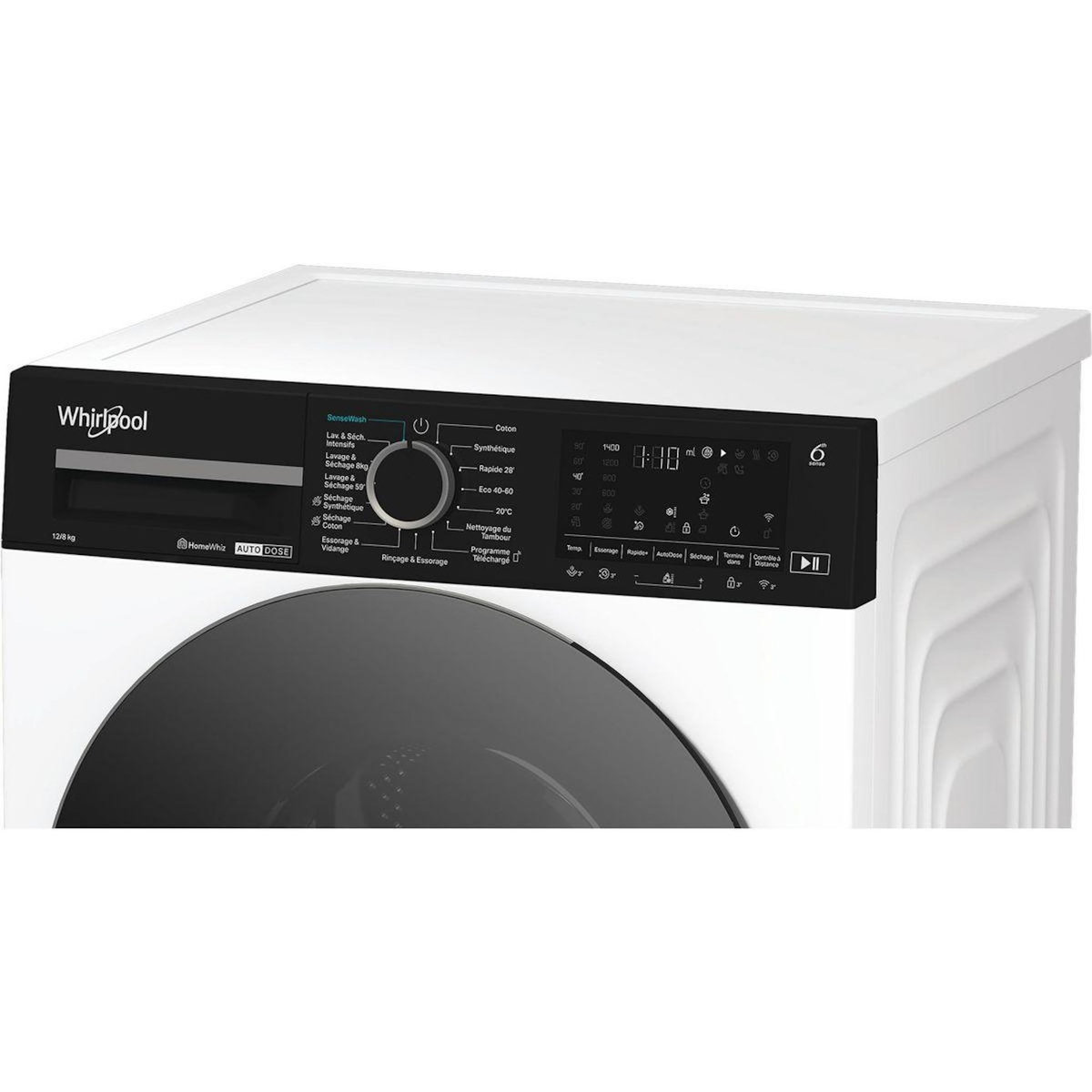 Whirlpool Lave linge séchant hublot WPD2836WADSFR