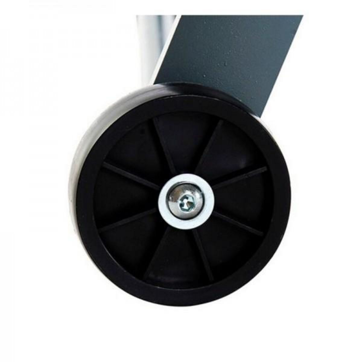 MARKET24 Chaise longue DKD Home Decor Avec des roues Gris PVC Aluminium (187,5 x 64 x 97 cm)