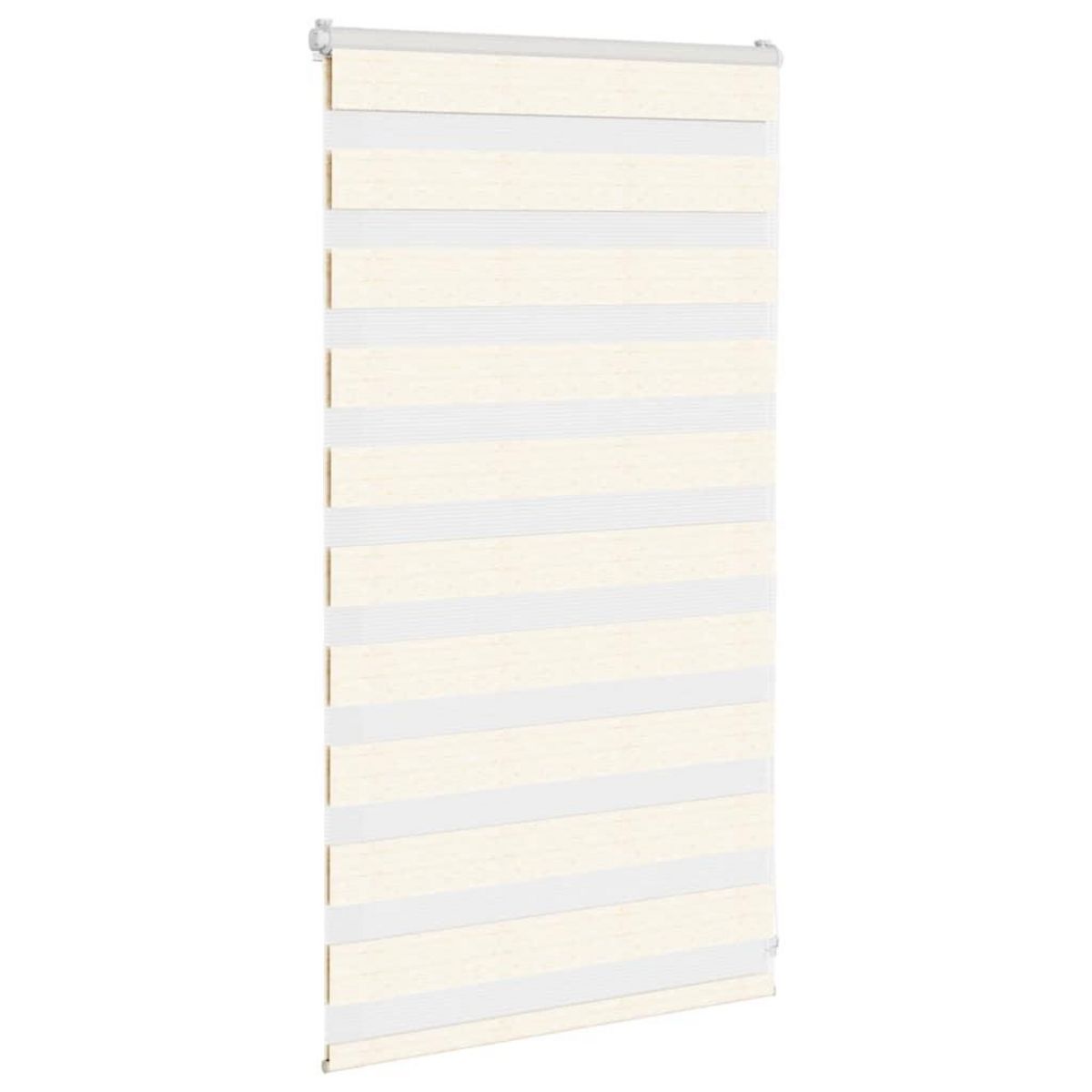 VIDAXL Store zebre beige marbre largeur du tissu 80,9 cm polyester