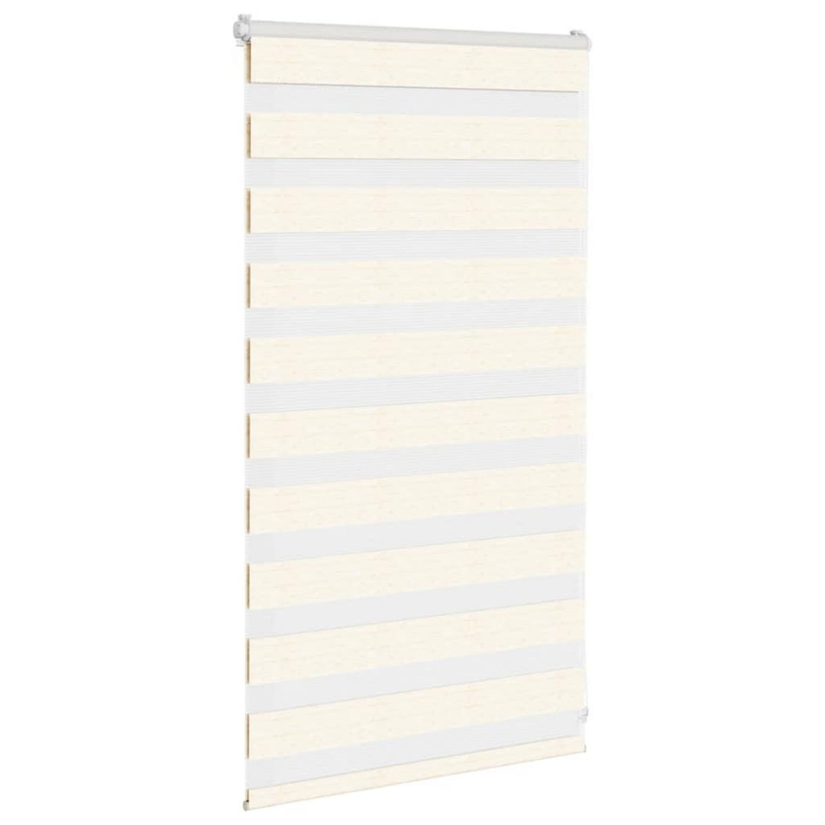 VIDAXL Store zebre beige marbre largeur du tissu 80,9 cm polyester