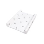 Pinolino Matelas à langer Sternchen plastique gris