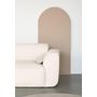 Voir la diapositive 2 : BEST MOBILIER Felix - module d'assise droit en tissu texturé
