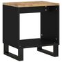 Voir la diapositive 5 : VIDAXL Table basse 40x31x46 cm Bois de manguier solide et d'ingenierie