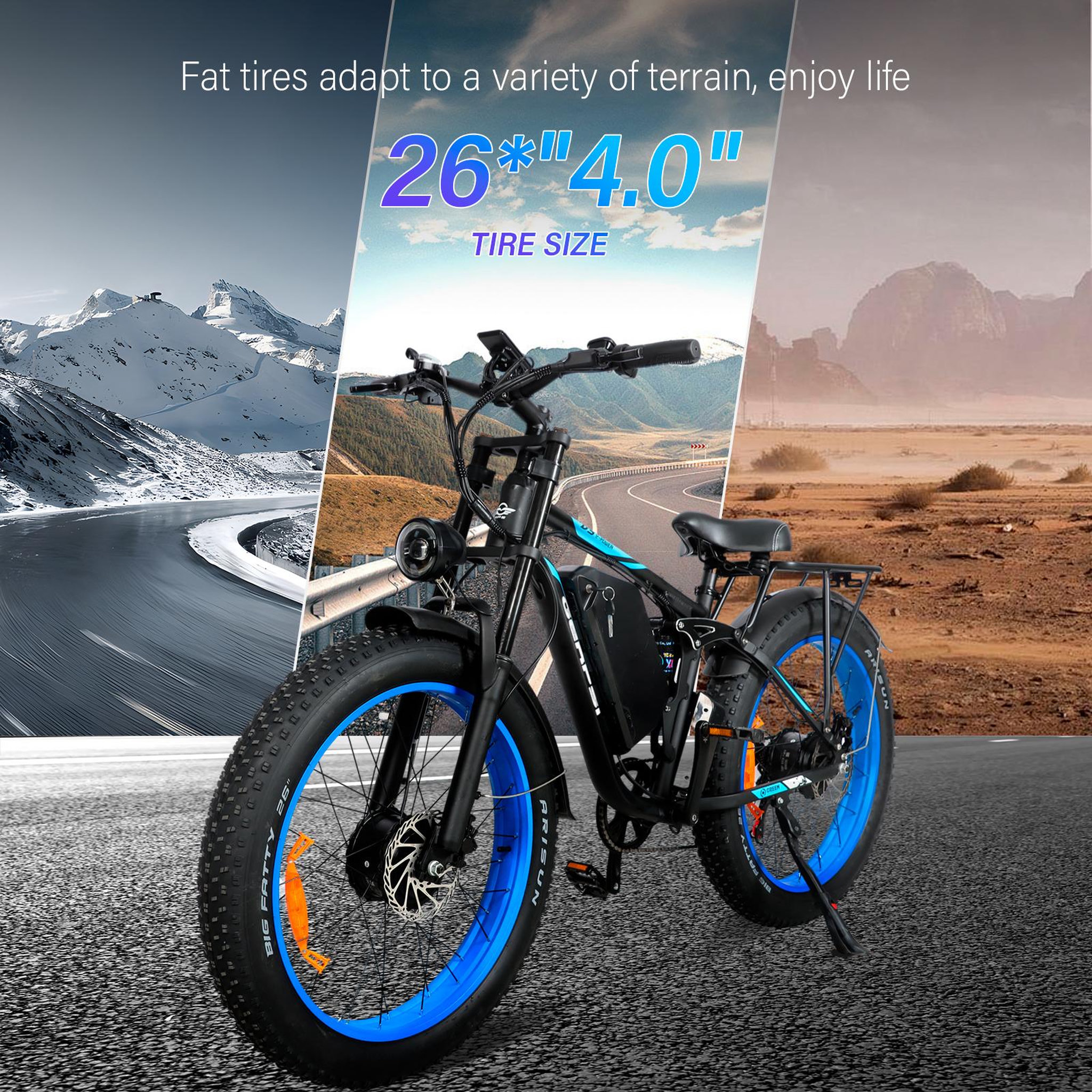 Voir la diapositive 6 : BAOLUJIE Vélo électrique pour adultes baolujie dp-2603sj