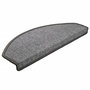 Voir la diapositive 3 : VIDAXL Tapis d'escalier 15 pcs Gris fonce 65 x 24 x 4 cm