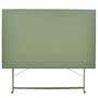 Voir la diapositive 3 : Paris Prix Table de Jardin Pliante  Palerme  110cm Kaki