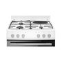 Voir la diapositive 3 : Fagor Cuisinière mixte 62l 4 feux blanc - FACM1003B
