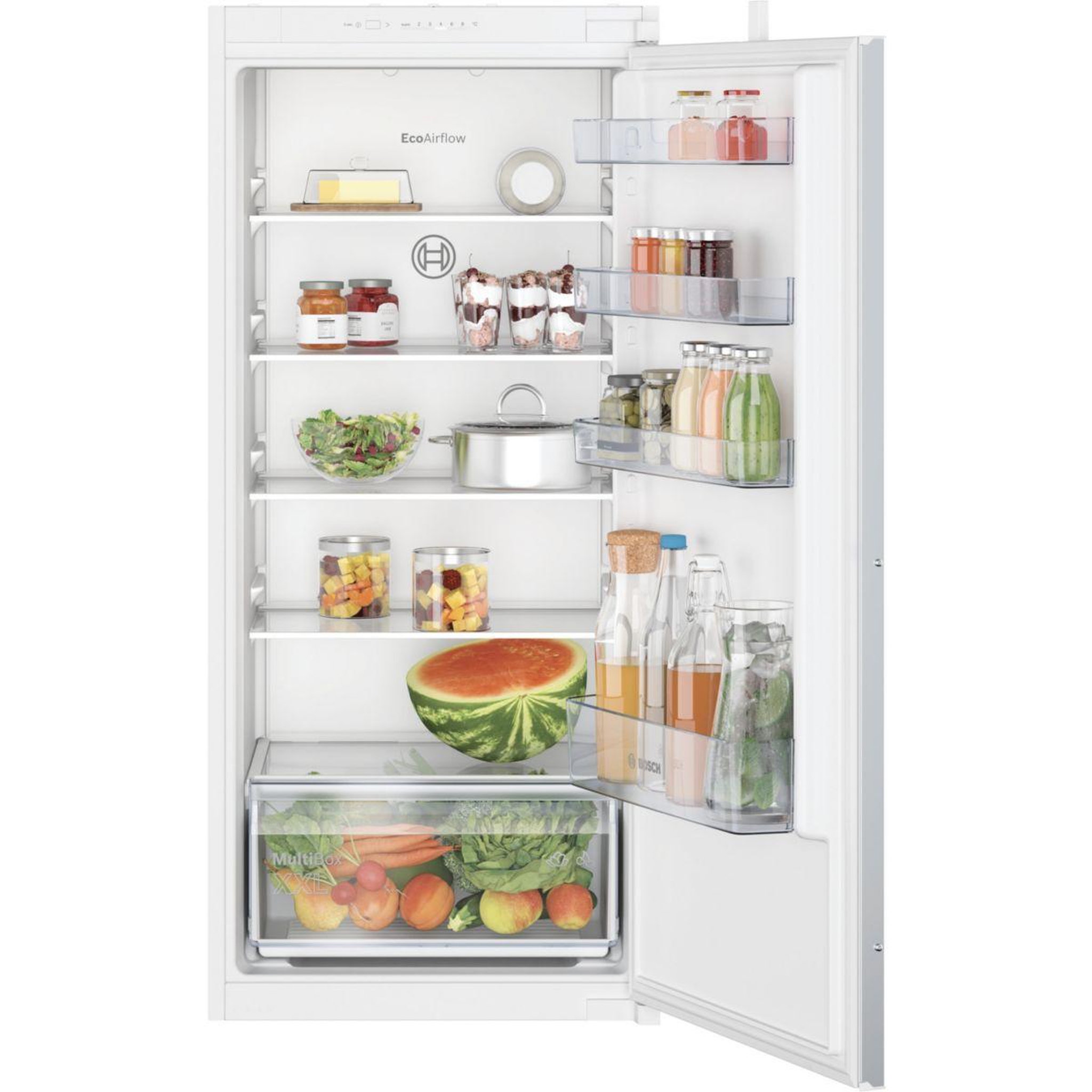 Voir la diapositive 2 : BOSCH Réfrigérateur 1 porte encastrable KIR41NSE0 Série 2 tiroir MultiBox XXL