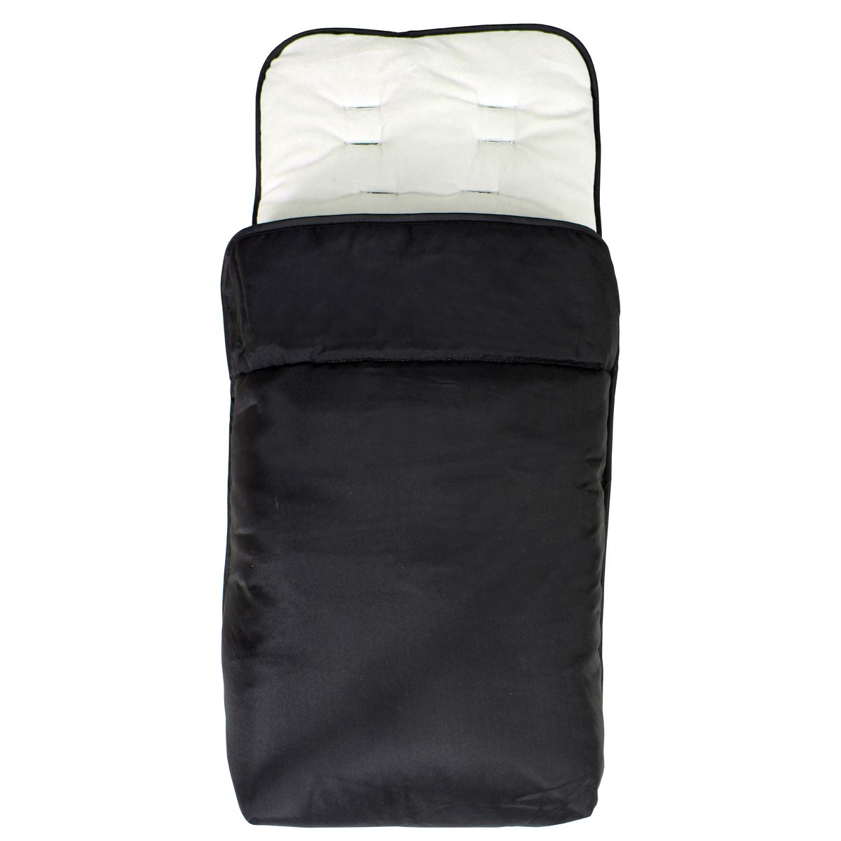 BAMBISOL Chancelière et protection d'assise Poussette noir/gris 