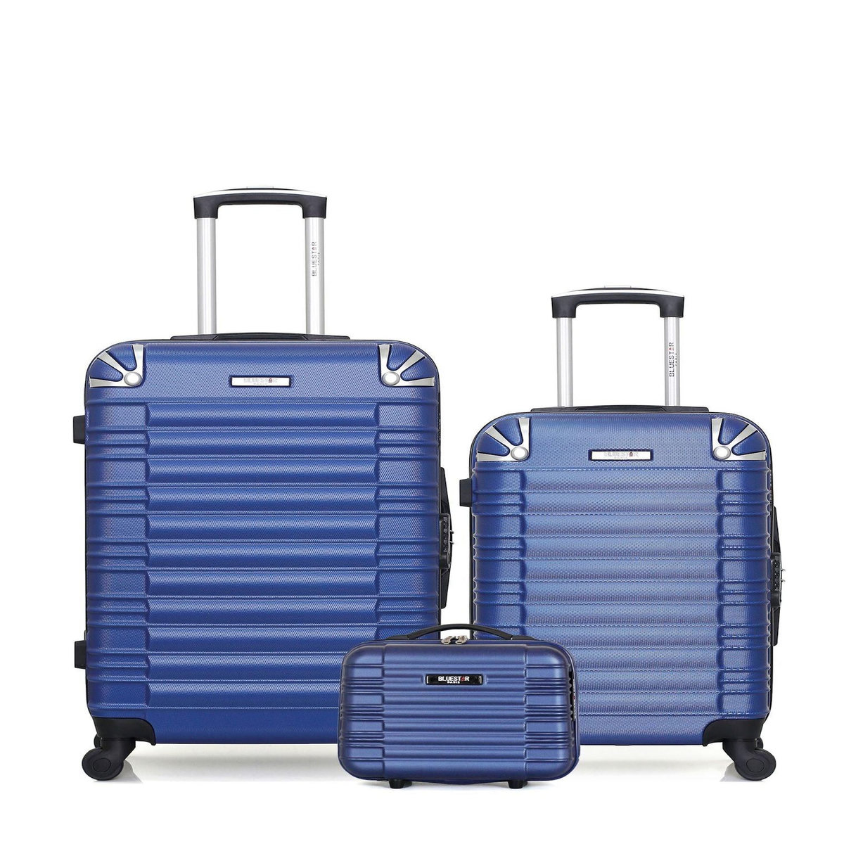 BLUESTAR BLUESTAR - LOT DE 3 - Valises weekend, cabine et vanity LIMA