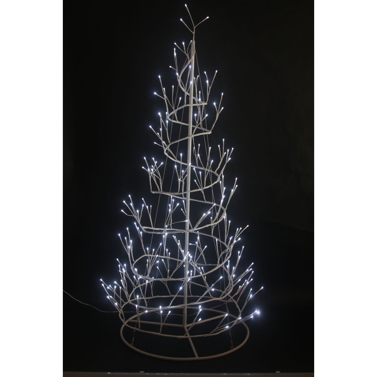 ACTUEL Sapin lumineux extérieur 234 led blanc froid