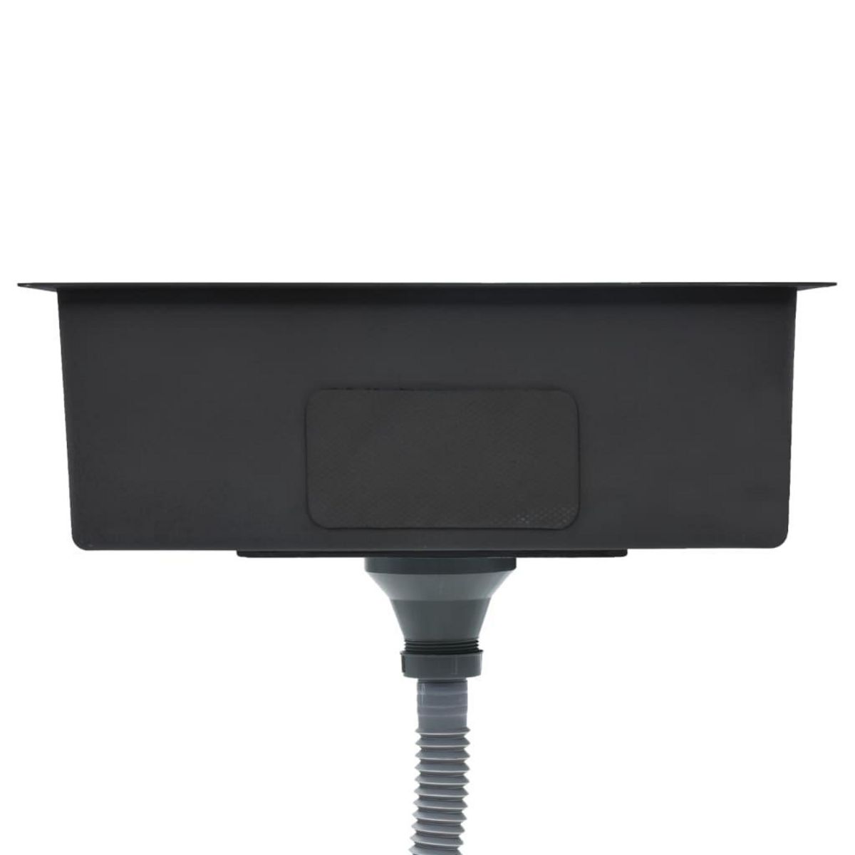 VIDAXL Evier de cuisine fait a la main Acier inoxydable