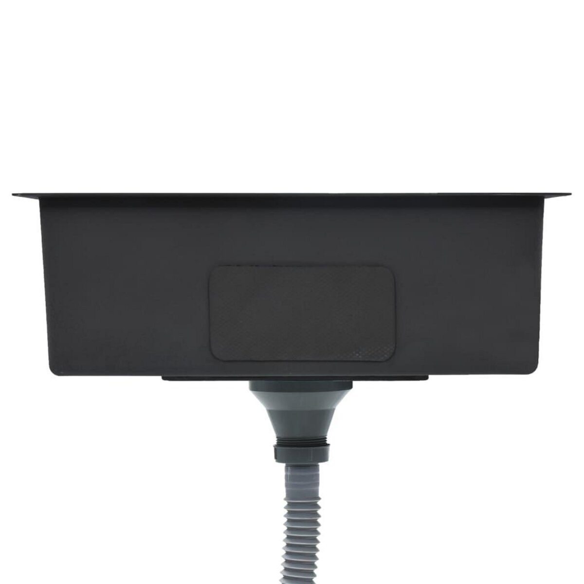 VIDAXL Evier de cuisine fait a la main Acier inoxydable