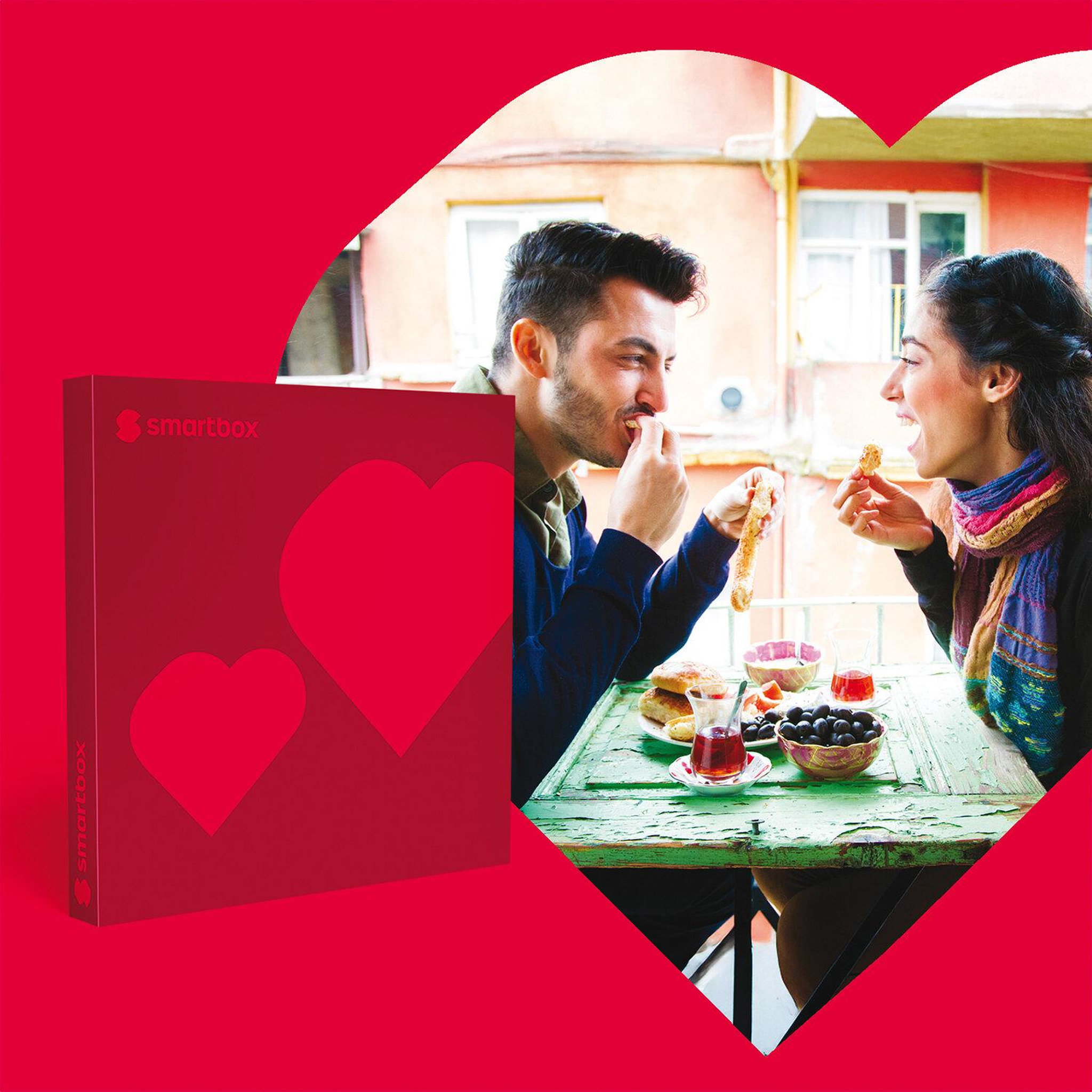 Smartbox Carte Cadeau Saint-Valentin - 200 € - Coffret Cadeau Multi-thèmes