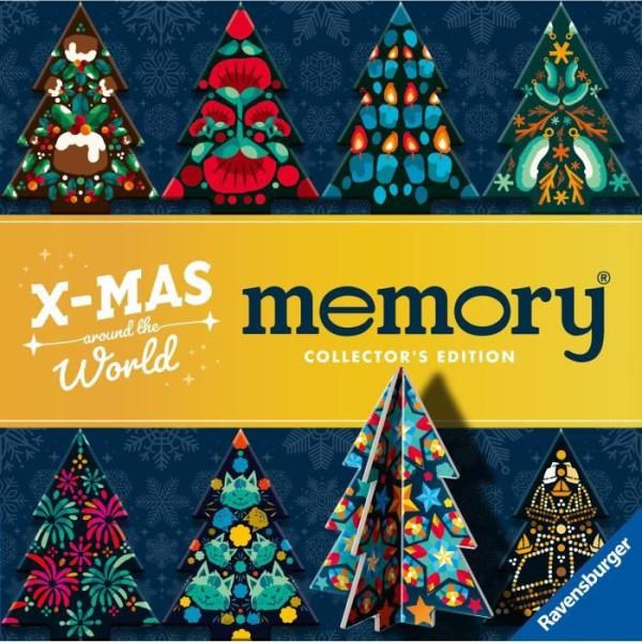 Voir la diapositive 5 : RAVENSBURGER Ravensburger - Collectors' memoryNoël - Un premier jeu éducatif melant observation, association et mémorisation - Des 6 ans -