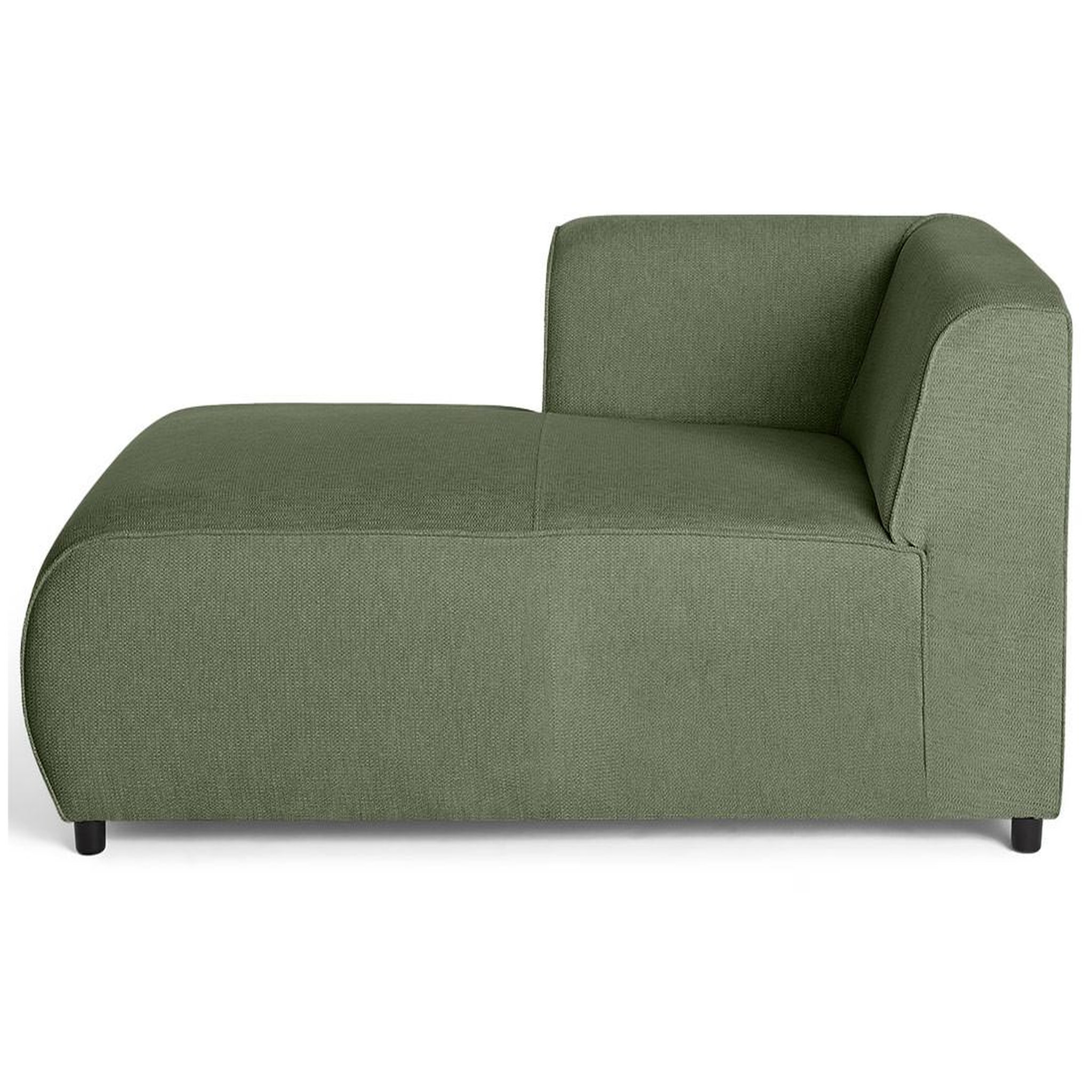 Voir la diapositive 5 : LISA DESIGN Suaro - module d'assise méridienne gauche en tissu texturé