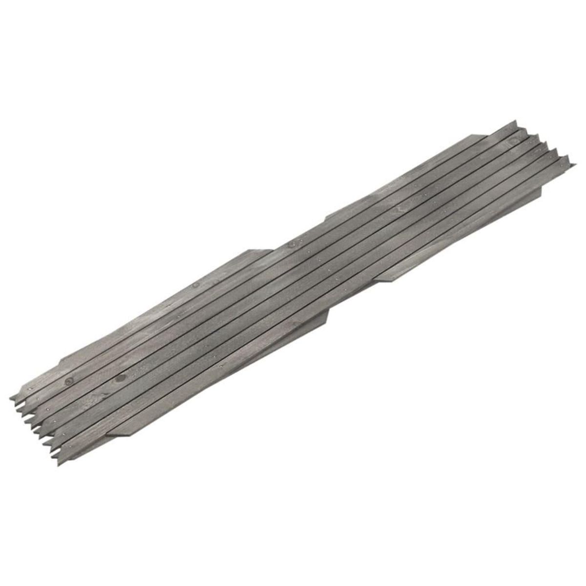 VIDAXL Cloture a treillis 5 pcs Gris Bois de sapin massif 180x60 cm