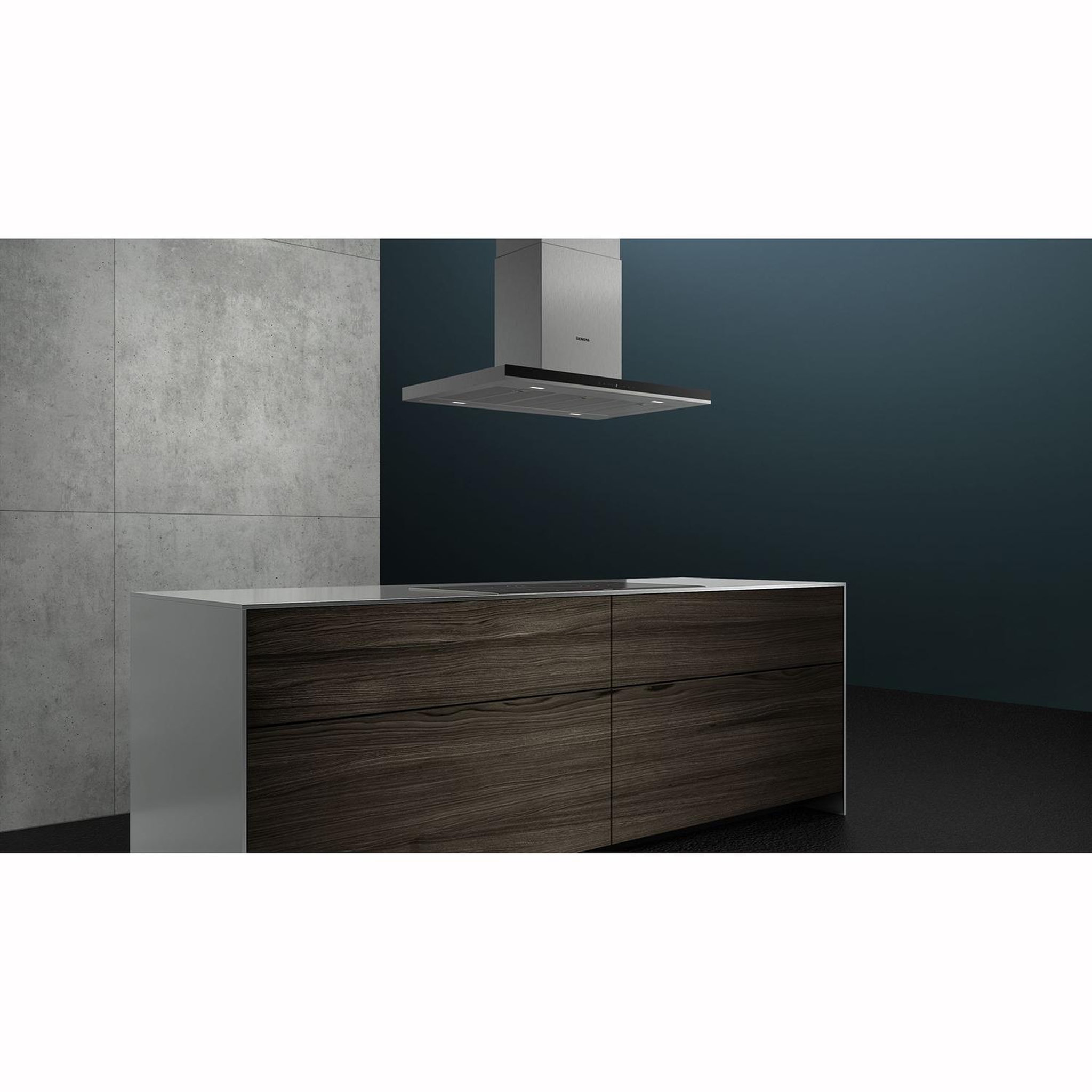 Voir la diapositive 4 : Siemens Hotte décorative îlot 90 cm 867m3/h inox - lf98bip50