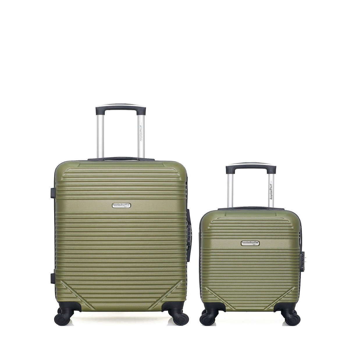 AMERICAN TRAVEL Lot de 2 - Valises weekend et cabine XXS MEMPHIS