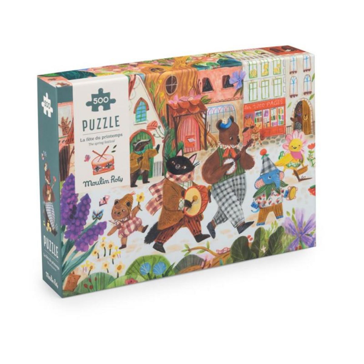 MOULIN ROTY Puzzle 500 pièces Moulin Roty La fête du printemps
