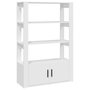 Voir la diapositive 2 : VIDAXL Buffet Blanc 80x30x119,5 cm Bois d'ingenierie