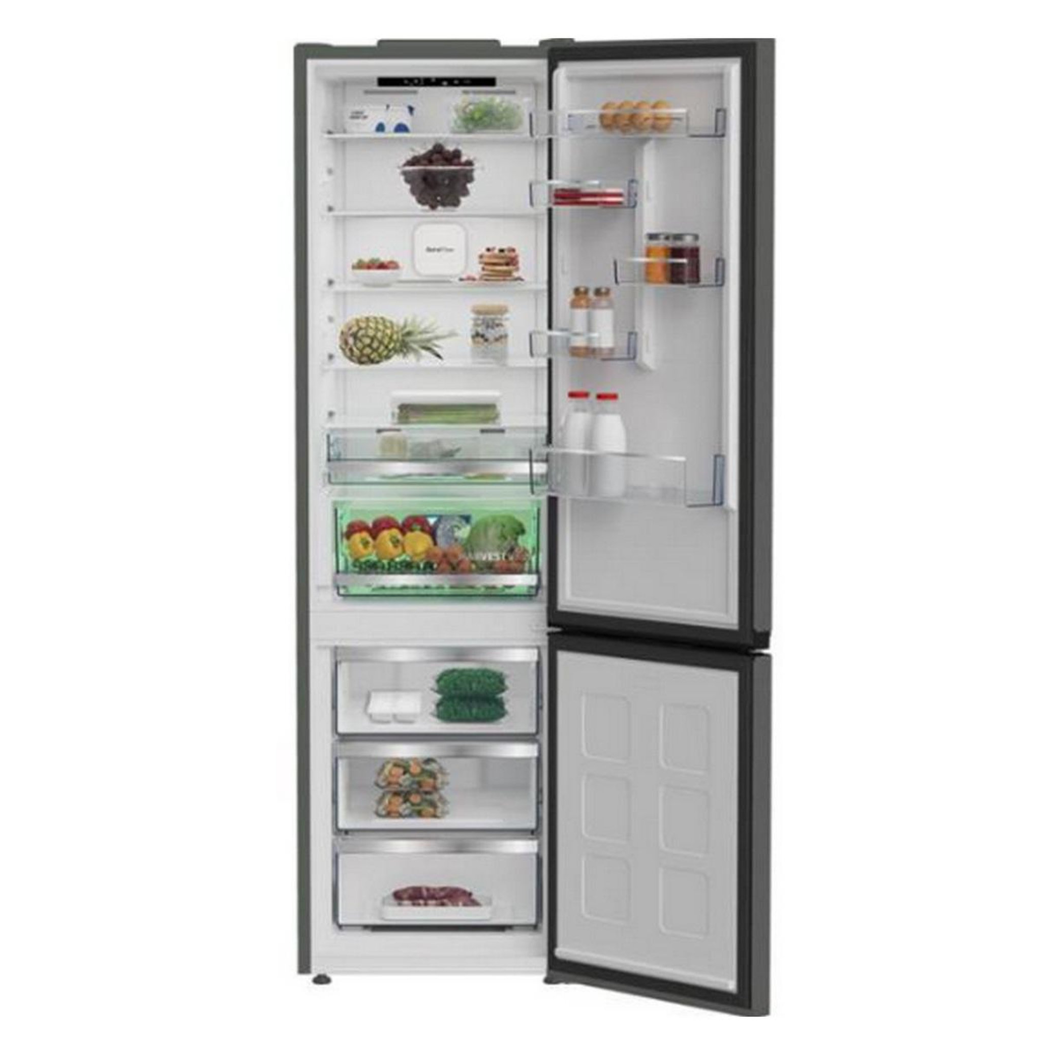Voir la diapositive 3 : Beko Réfrigérateur 1 porte 59.5cm 415l - B5RCNE416HG