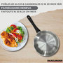 Voir la diapositive 2 : Fackelmann Lot 2 Poêles 20/24 cm, 3 Faitouts 16/20/24 cm & 3 Casseroles 12/16,/20 cm Fackelmann Geneva et 5 Ustensiles