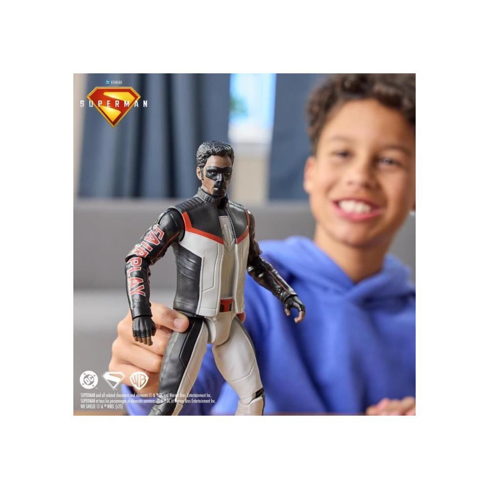 Voir la diapositive 4 : Spin Master SPIN MASTERFIGURINE 30 CM MR. TERRIFIC Superman Movie