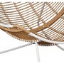 Voir la diapositive 5 : Paris Prix Fauteuil Design  Odin  110cm Naturel & Blanc