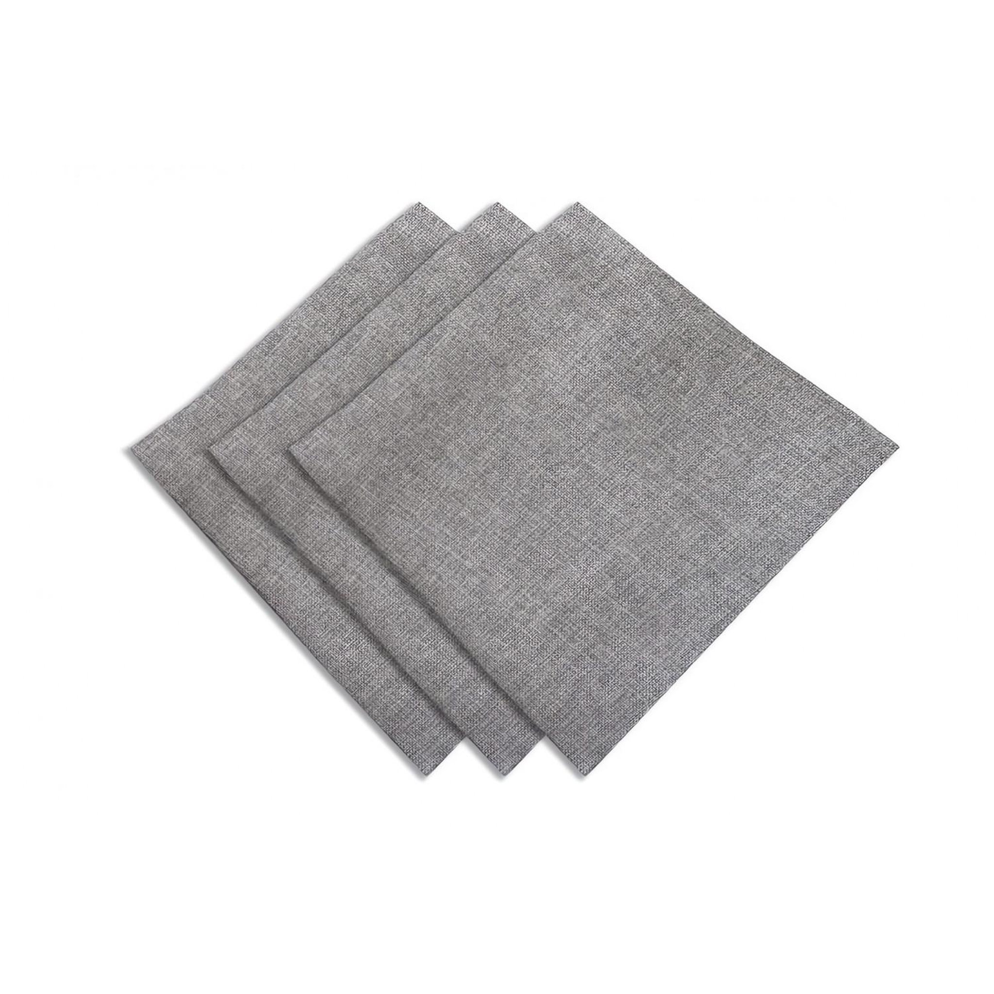 SOLEIL D'OCRE Lot de 3 serviettes de table 45x45 BELLA