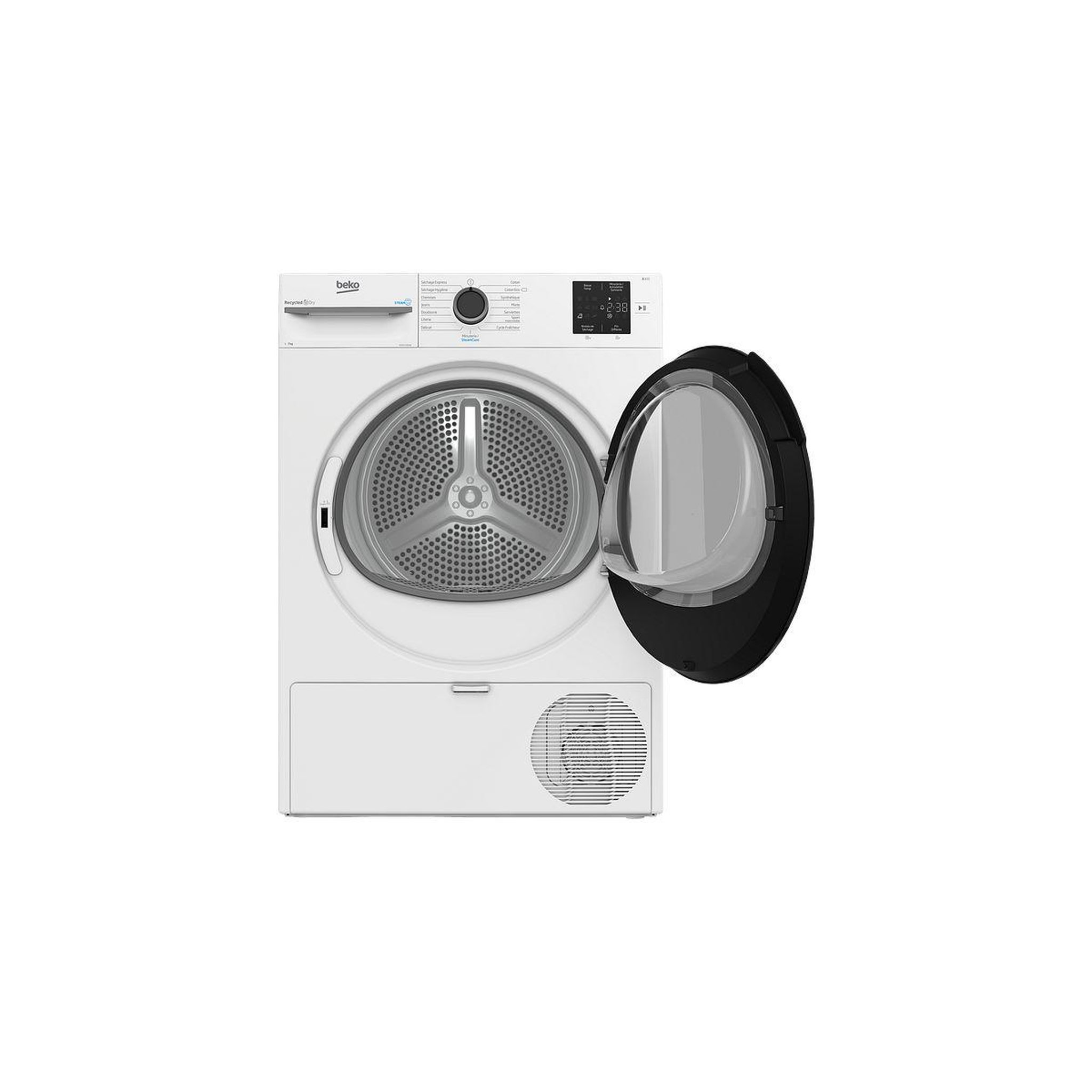 Voir la diapositive 3 : Beko Sèche linge pompe à chaleur d3h17393w