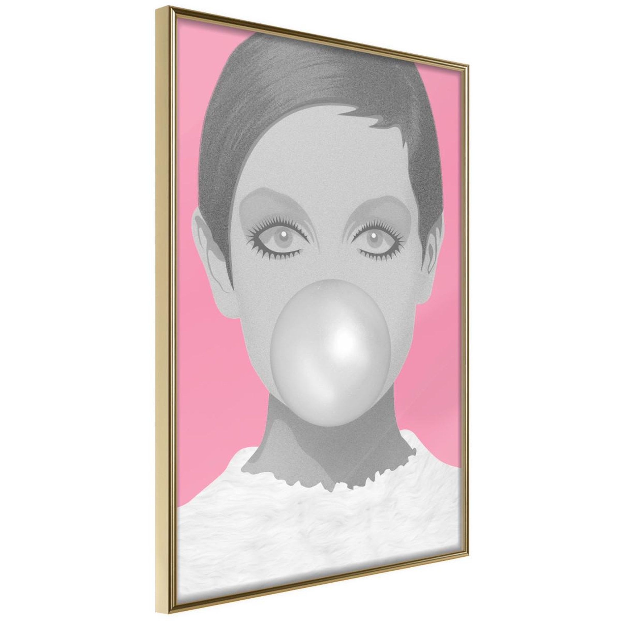 Voir la diapositive 1 : Paris Prix Affiche Murale Encadrée  Twiggy