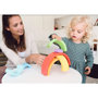 Voir la diapositive 3 : One Two Fun Mon arc-en-ciel en bois Montessori