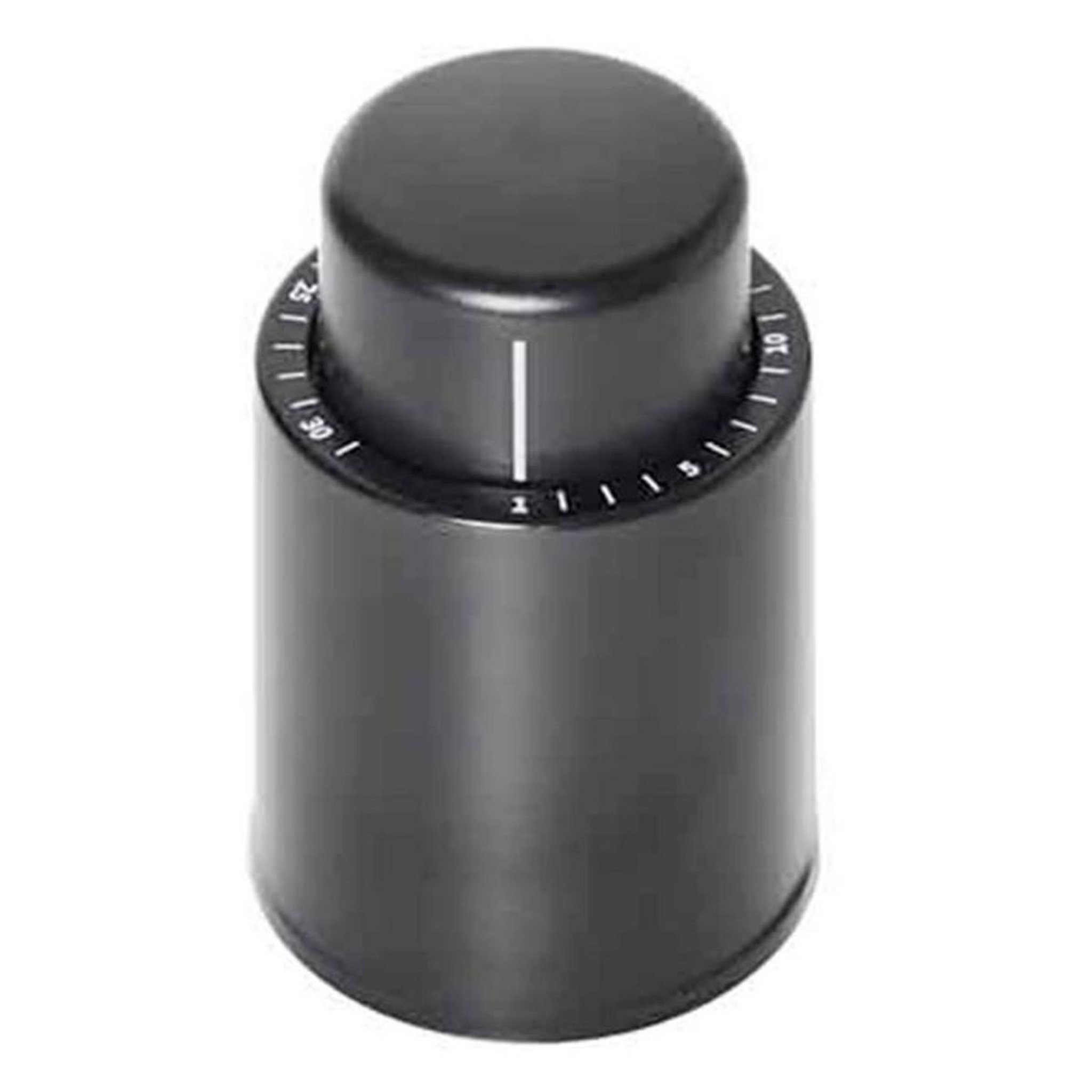 Voir la diapositive 1 : COOK CONCEPT Bouchon vide d'air pour vin  dateur  8cm noir