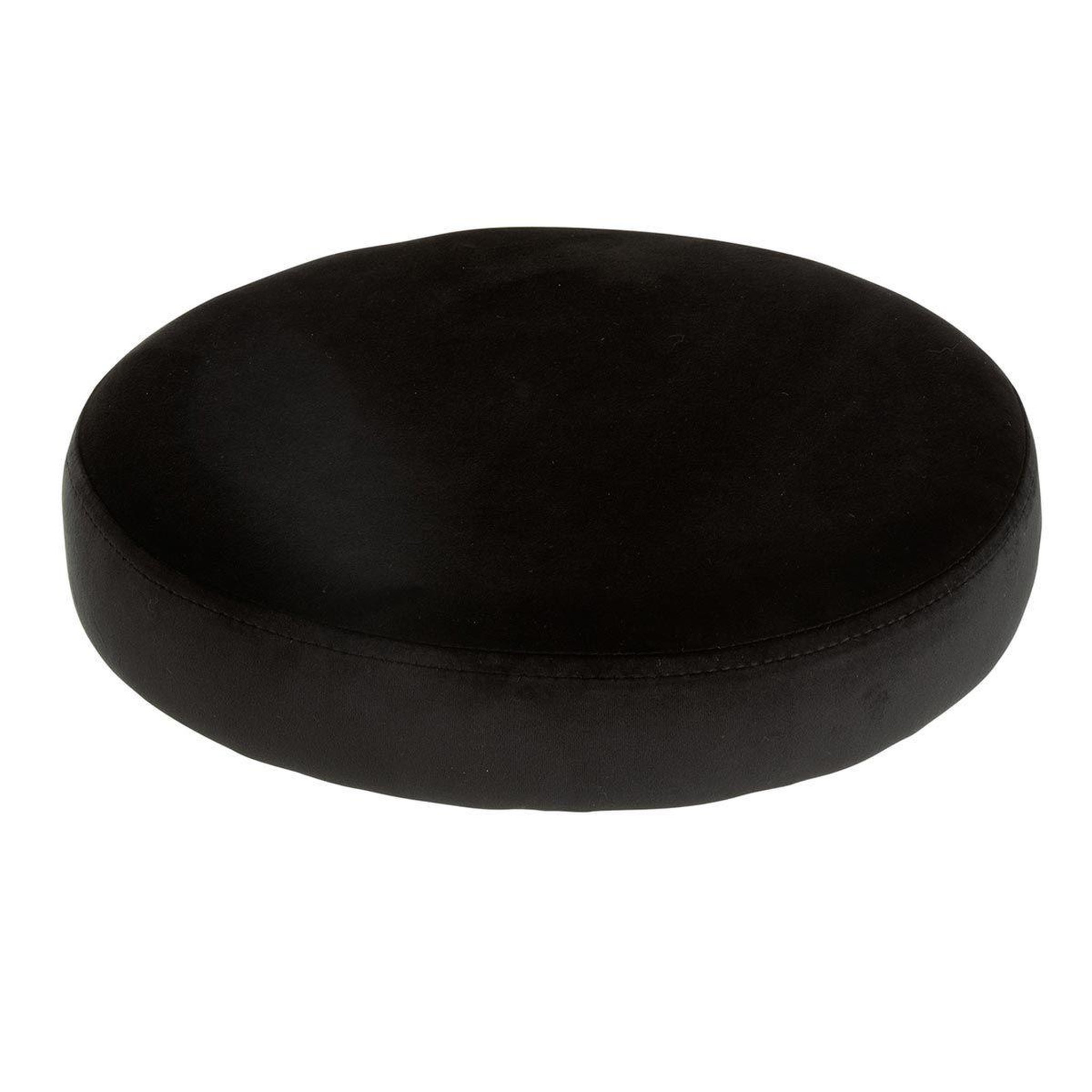 Voir la diapositive 1 : J-LINE Galette de chaise ronde  assise  34cm noir