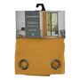 Voir la diapositive 6 : UNIVERS DECOR Rideau occultant 140 x 260 cm  Night  Miel - Jaune - 1 Panneau occultant 140 x 260 cm