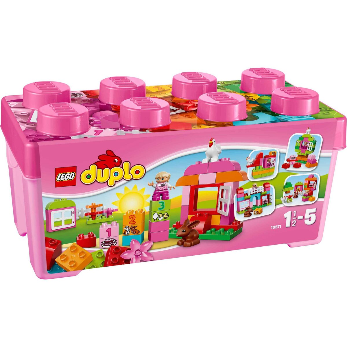 LEGO Duplo Creative Play 10571 - Grande boite mon jardin merveilleux