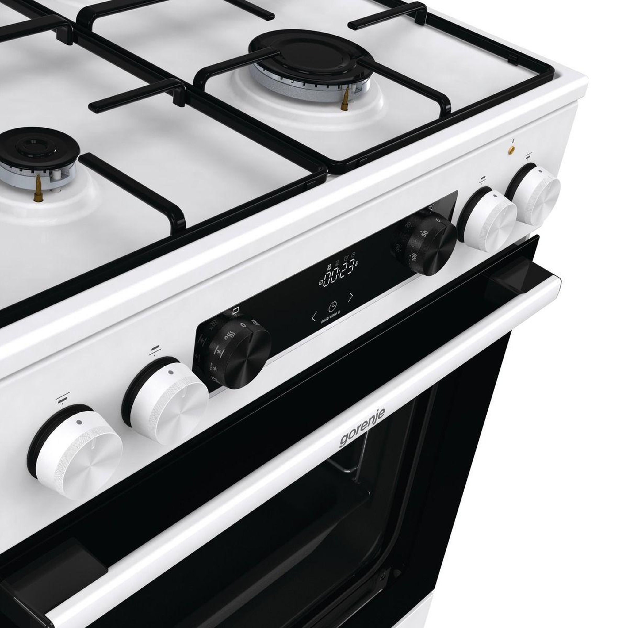 Voir la diapositive 5 : GORENJE Cuisinière gaz gks6c70wj