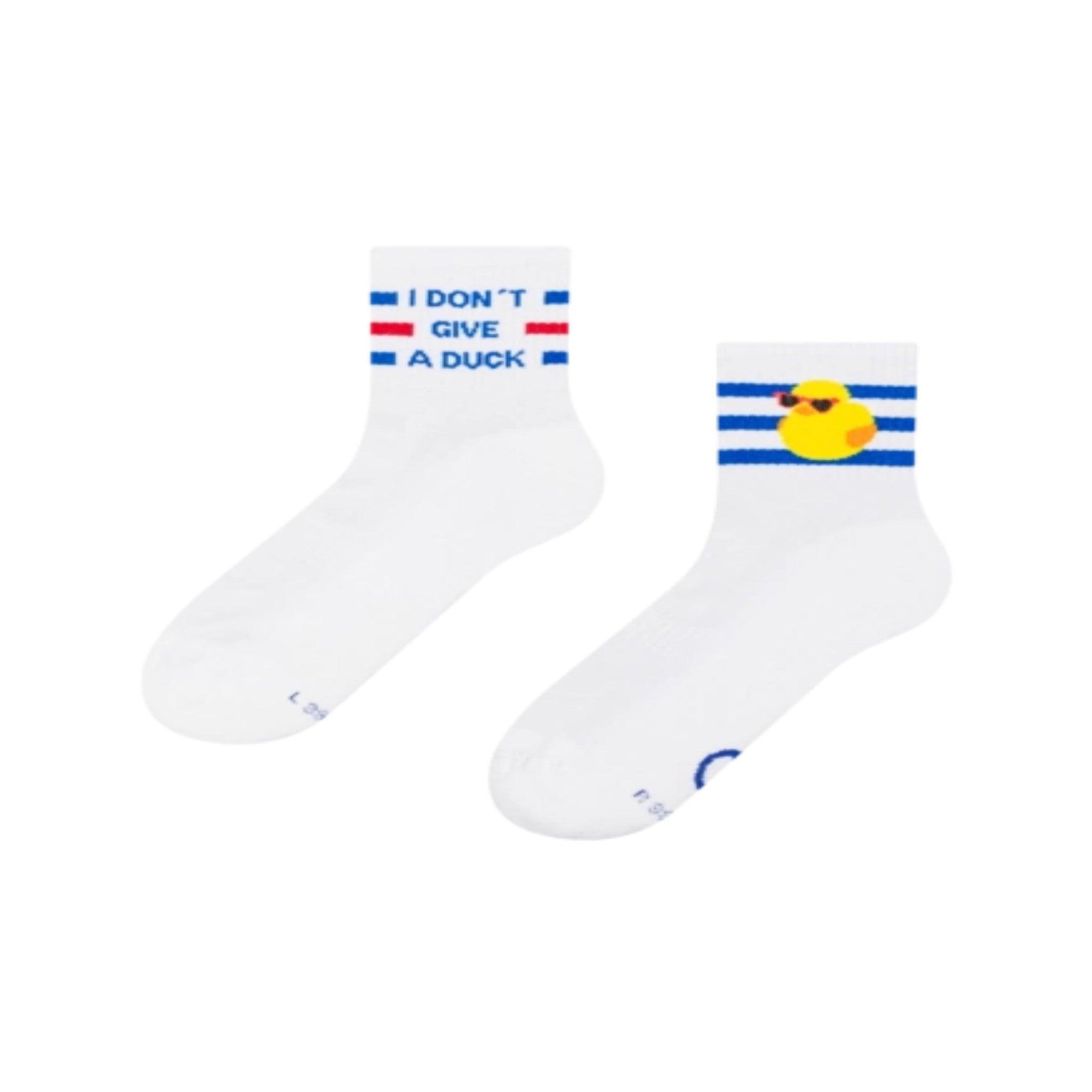 DEDOLES Chaussettes sport coolmax® courtes canard cool. Coloris disponibles : Blanc