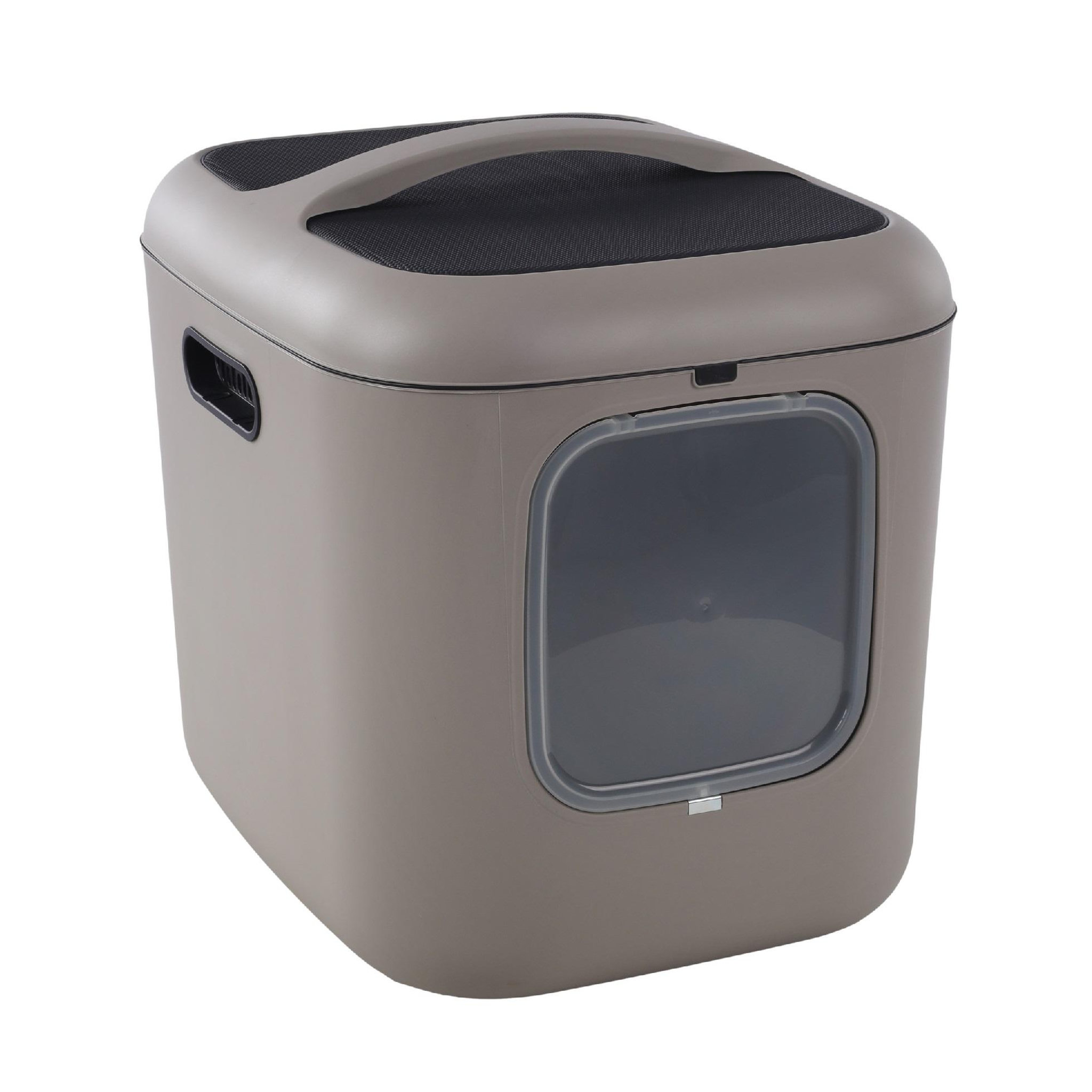 Eden Maison de toilette pour chat romy. Coloris disponibles : Marron, Gris