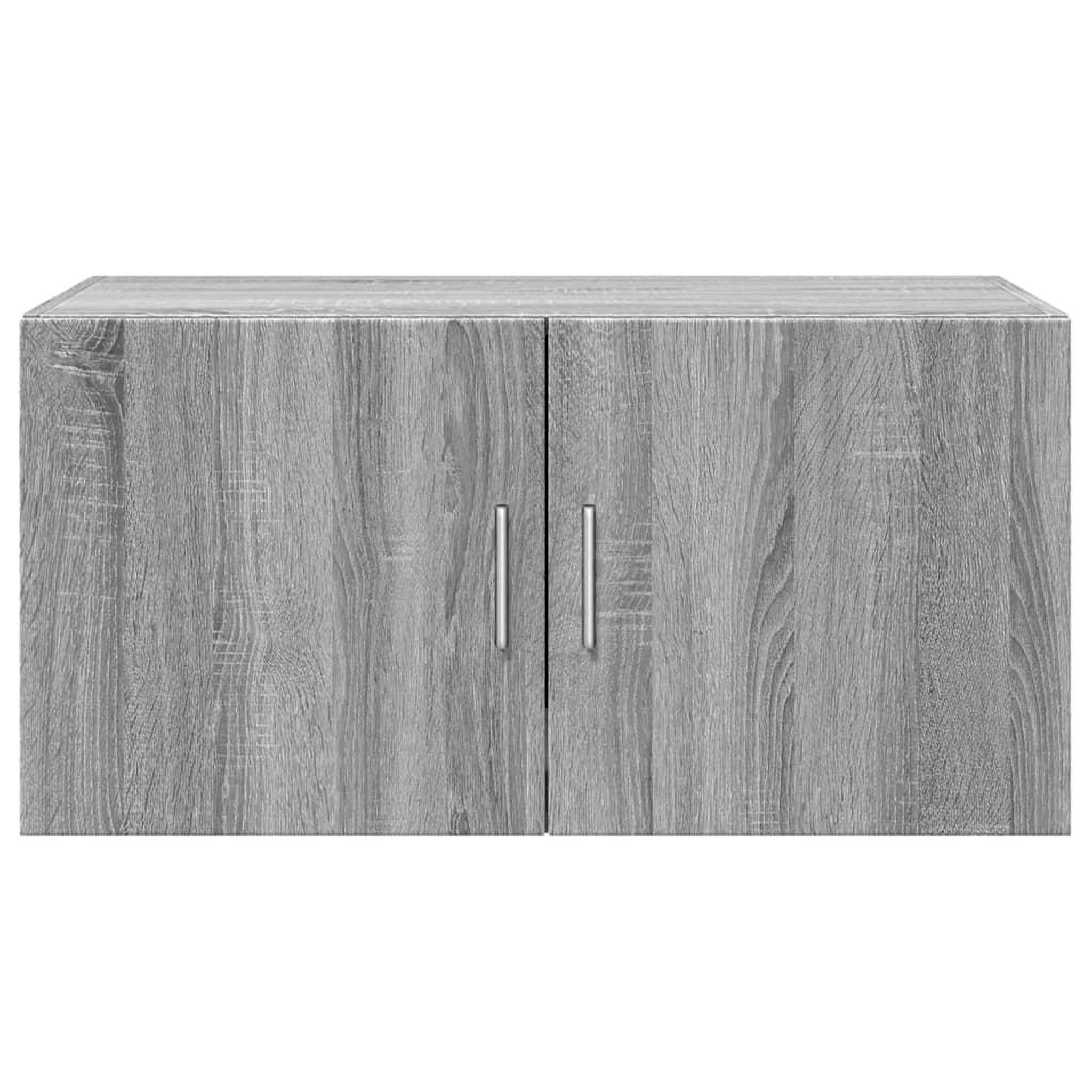 Voir la diapositive 4 : VIDAXL Armoire murale sonoma gris 80x42,5x40 cm bois d'ingenierie