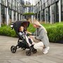 Voir la diapositive 3 : KINDERKRAFT Poussette 3 en 1 avec nacelle YOXI, roues anti-crevaison et accessoires